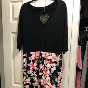 Black & Floral dress